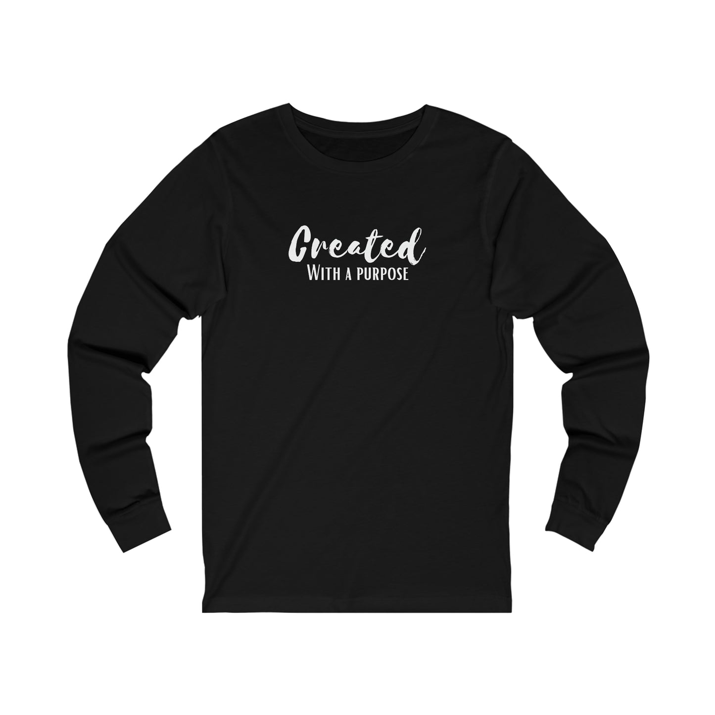 Created with a Purpose Unisex Long Sleeve Tee