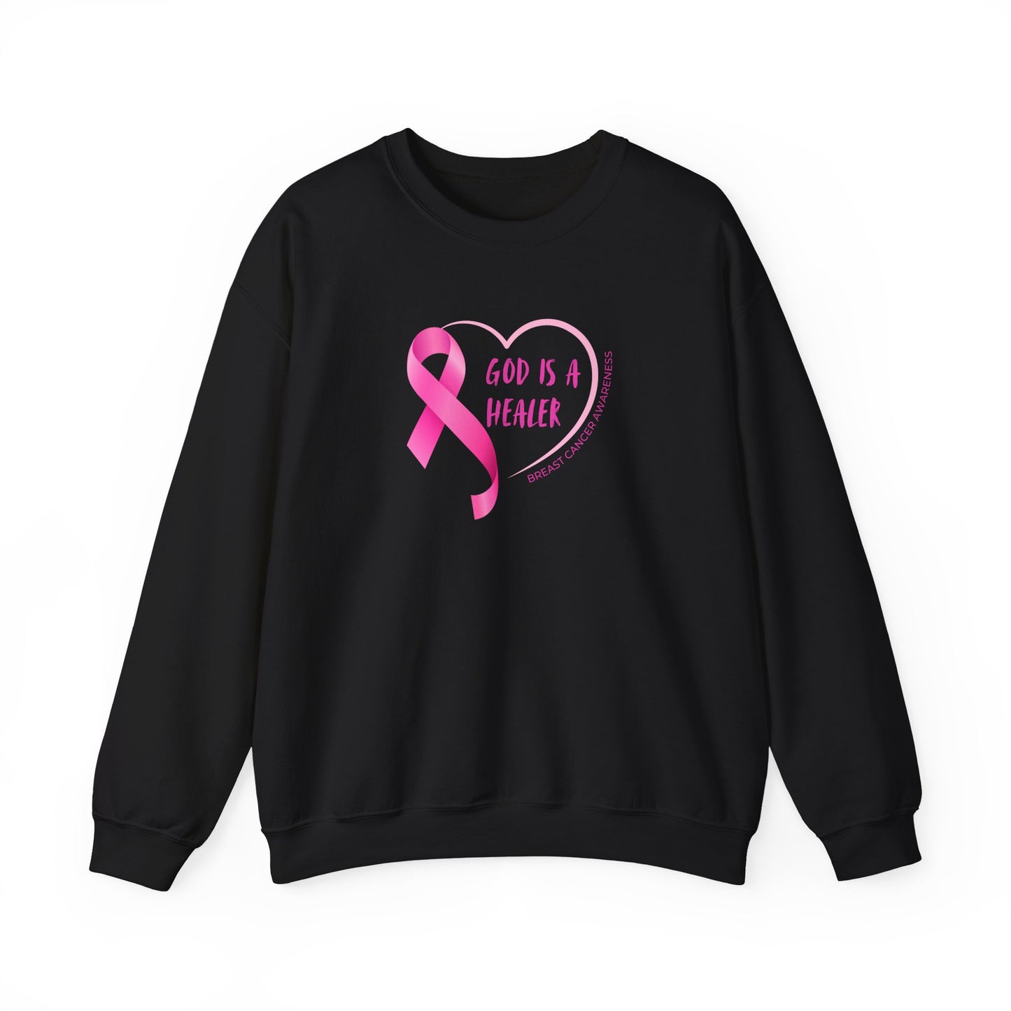 God is a  Healer Heart Sweatshirt