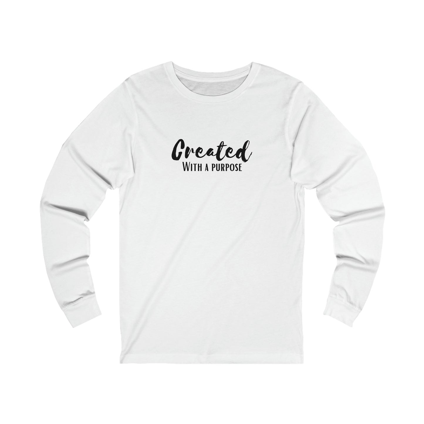 Created with a Purpose Unisex Long Sleeve Tee