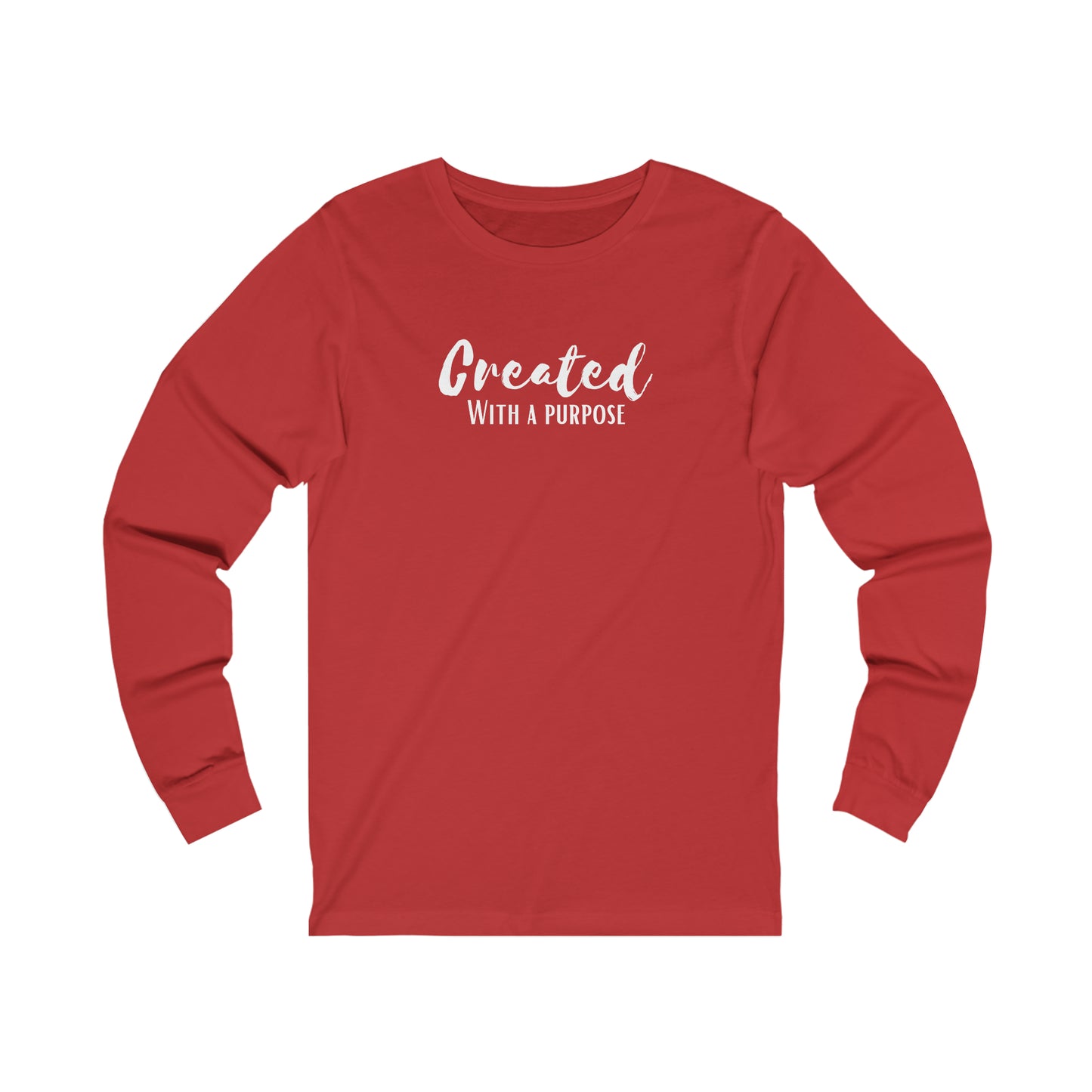 Created with a Purpose Unisex Long Sleeve Tee