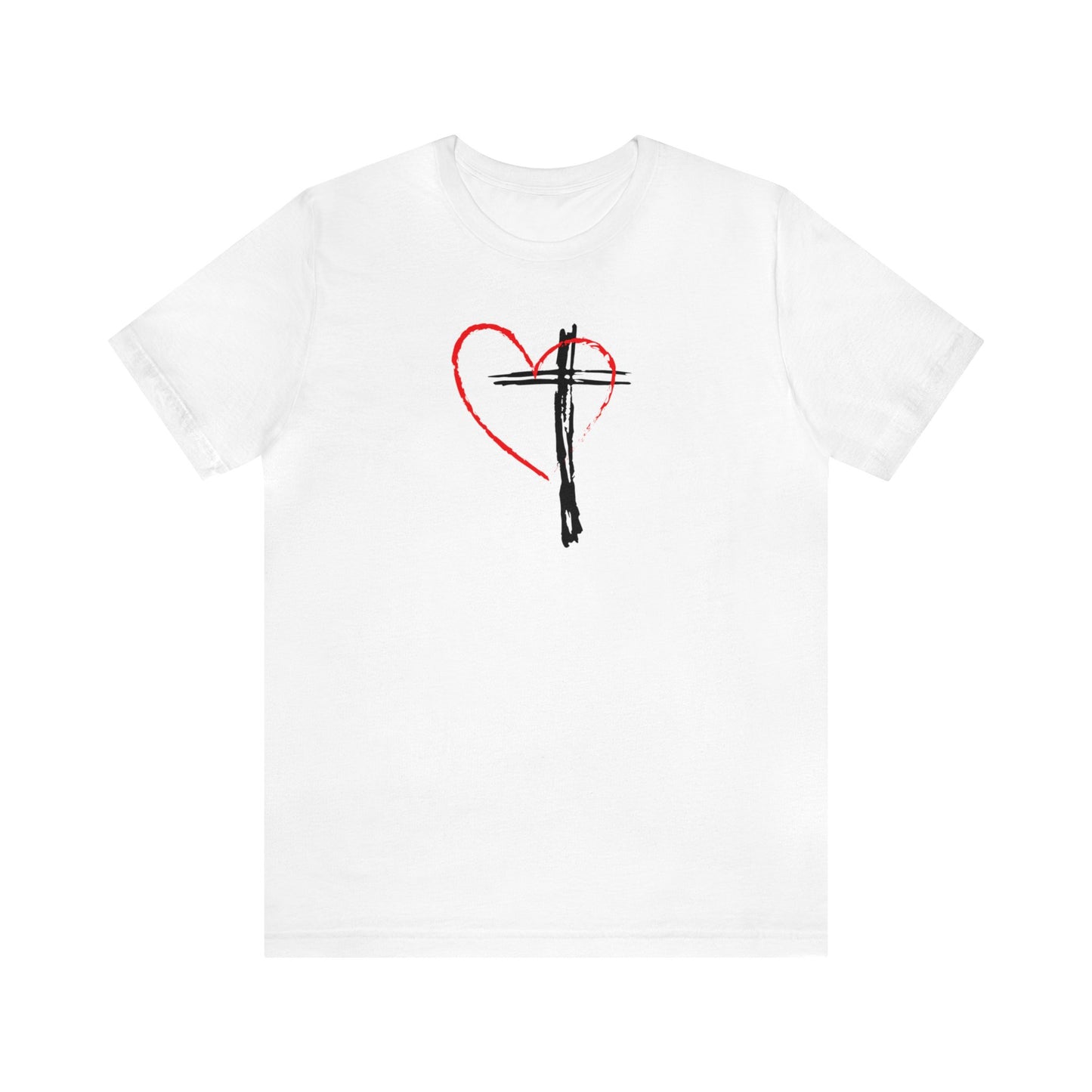 Heart & Cross Unisex Tee