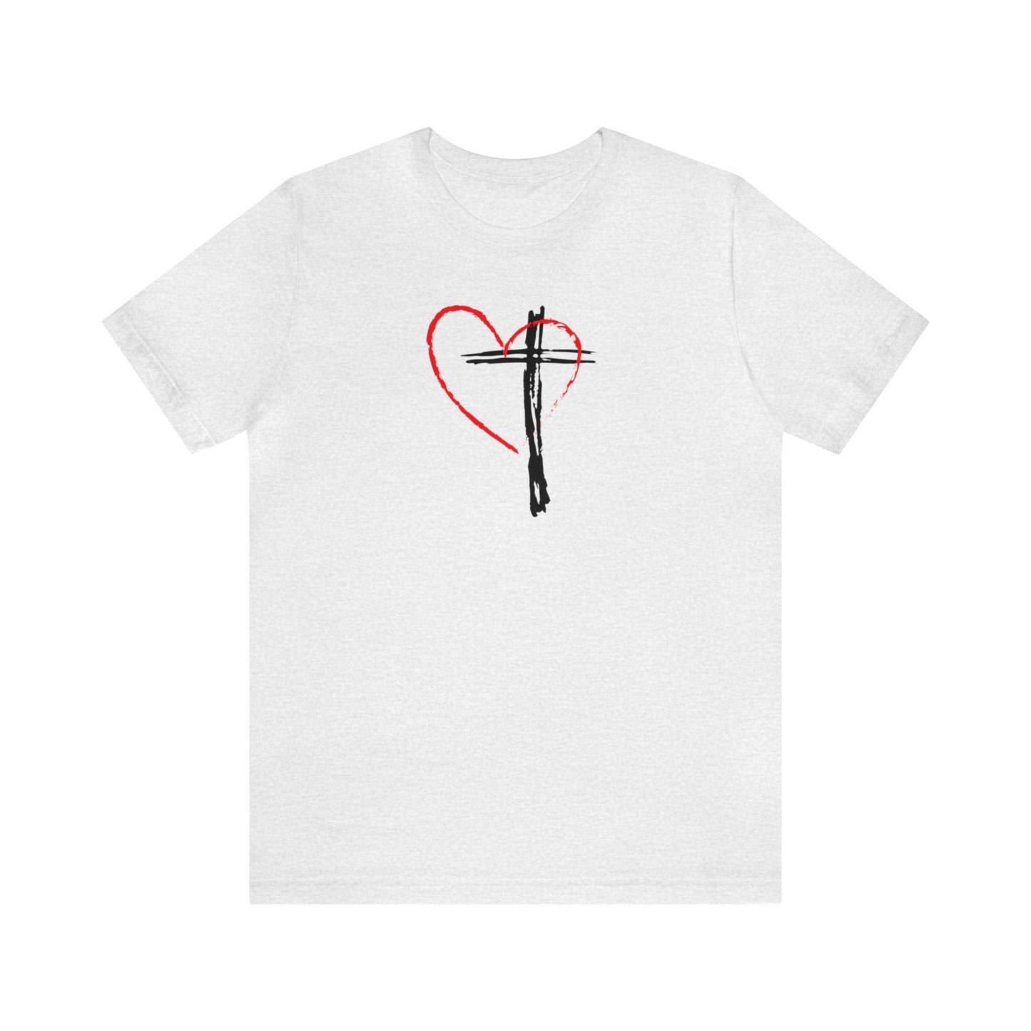 Heart & Cross Unisex Tee