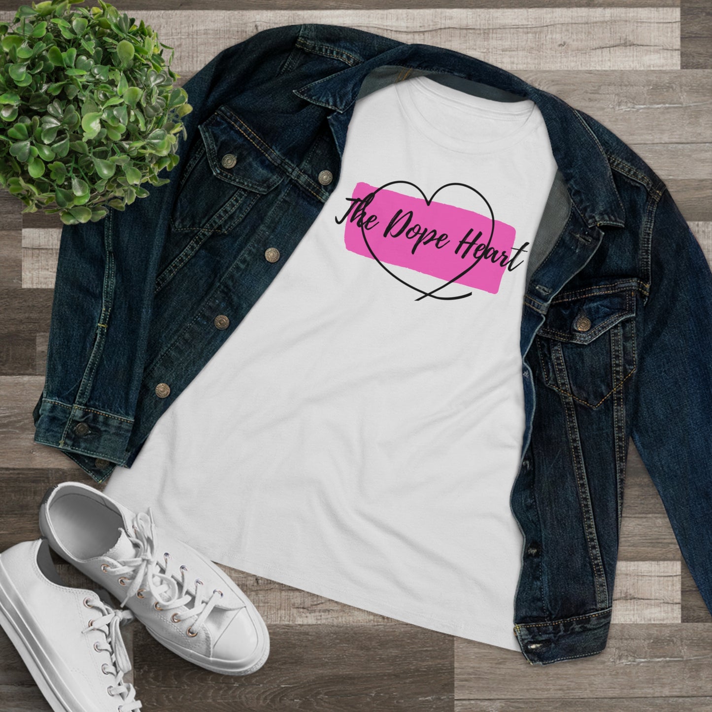 Women's Premium Tee -The Dope Heart Logo