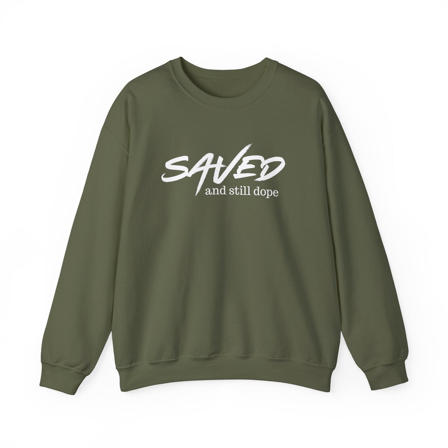 Saved and Still Dope Unisex Crew Sweatshirt