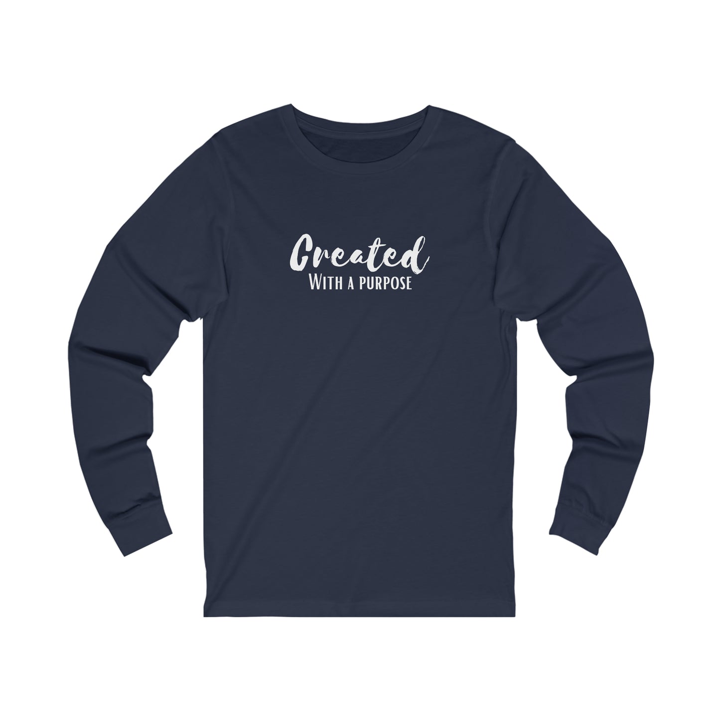 Created with a Purpose Unisex Long Sleeve Tee