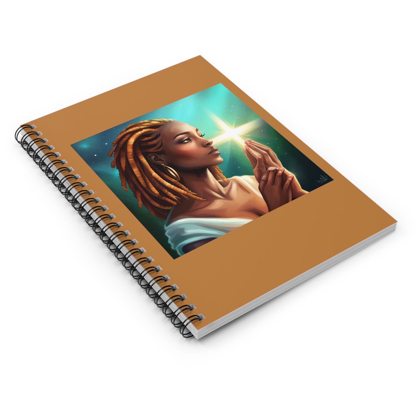 Shining Cross - Spiral Notebook