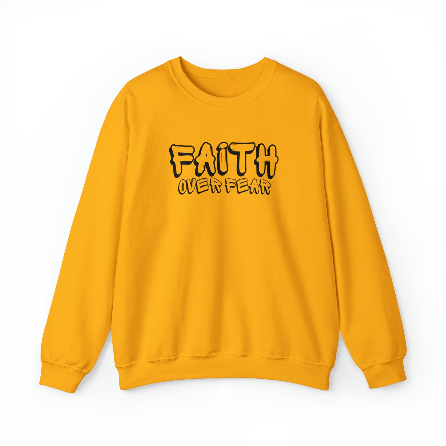 Faith Over Fear Unisex Crewneck Sweatshirt