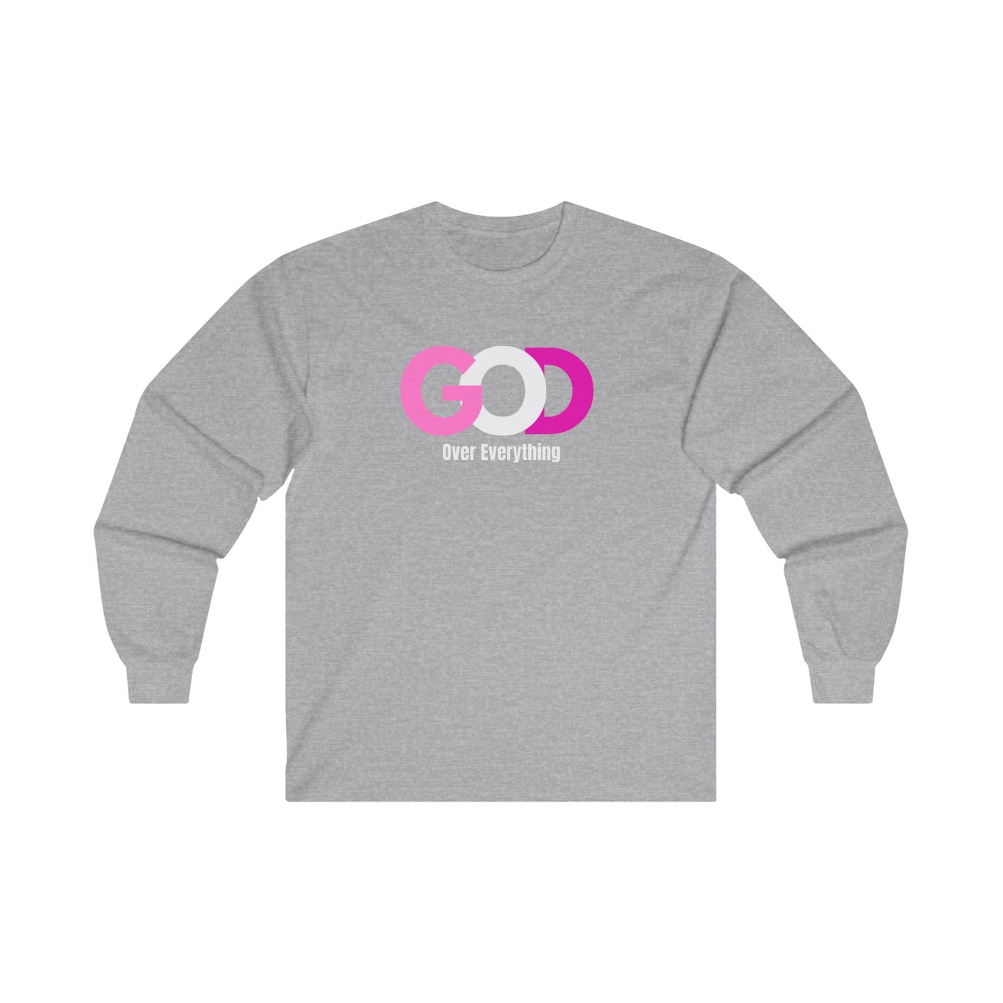 God over Everything Unisex Long Sleeve Tee