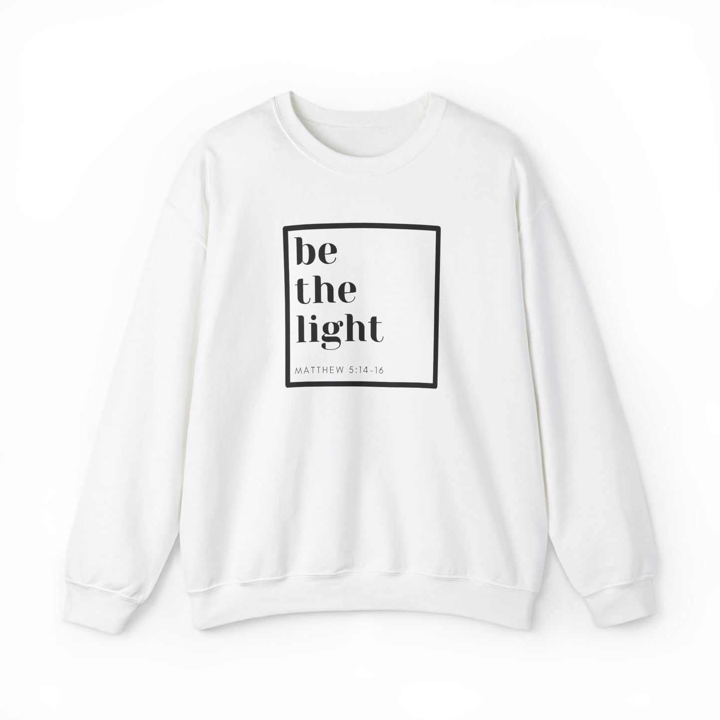 Be The Light Unisex Crewneck Sweatshirt