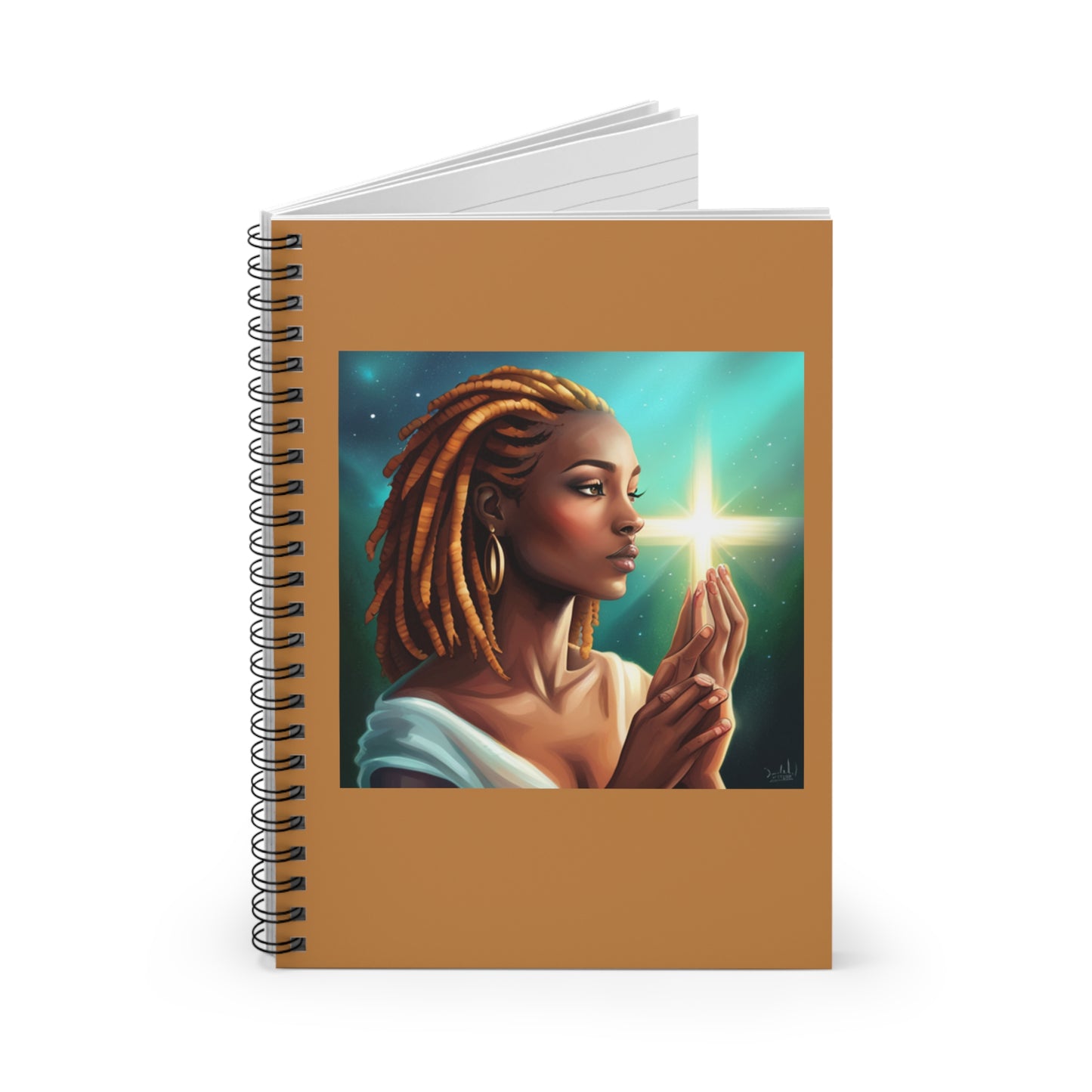 Shining Cross - Spiral Notebook