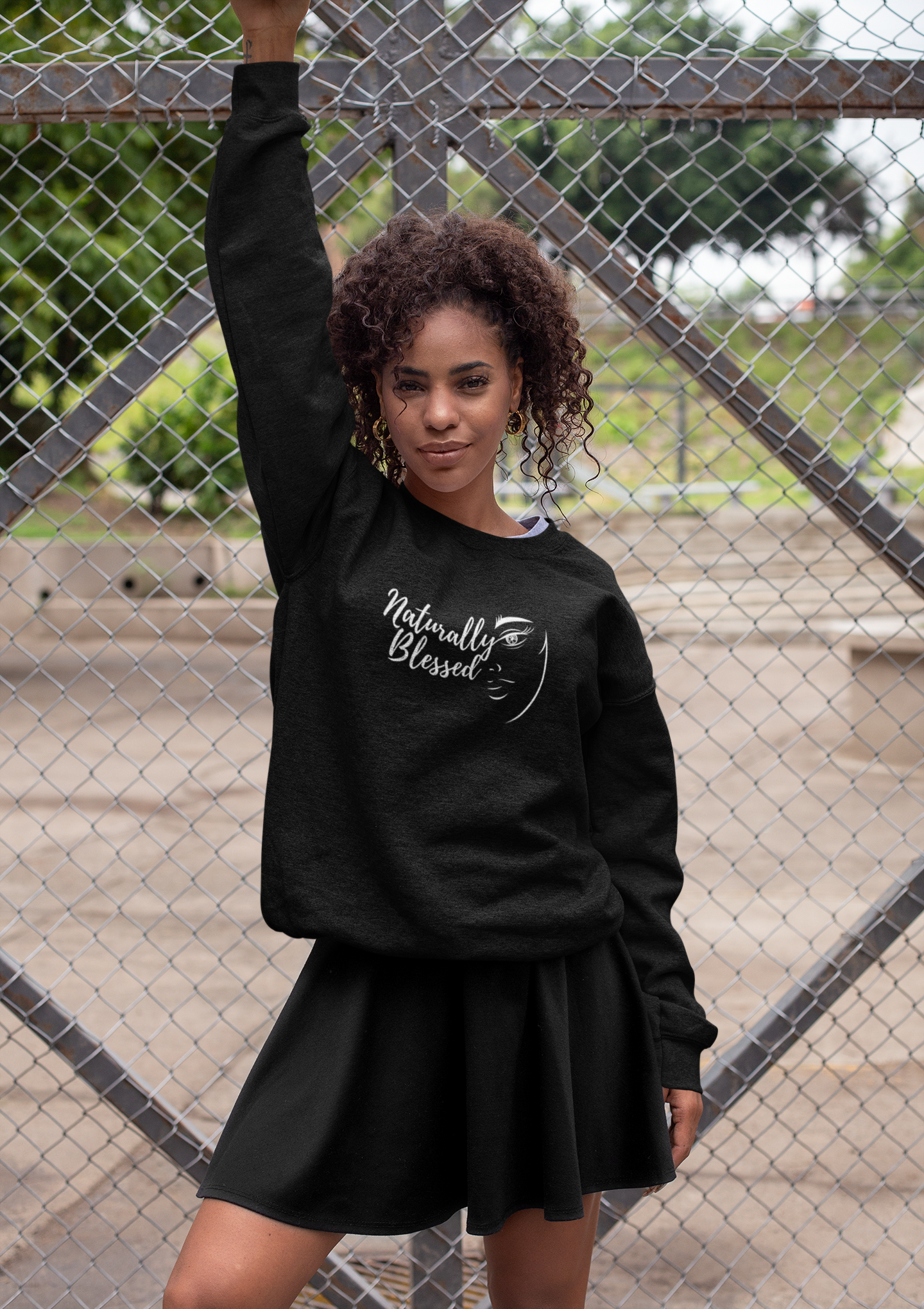 Naturally Blessed Crewneck Sweatshirt