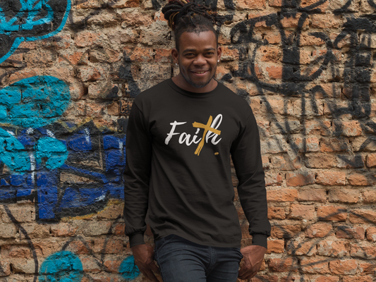 Faith Unisex Long Sleeve Tee