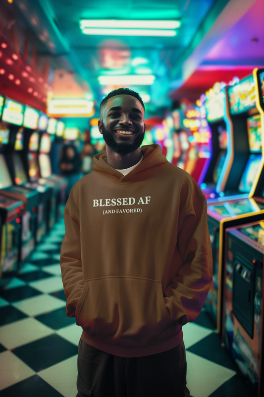 Blessed AF (and favored) Unisex Hoodie