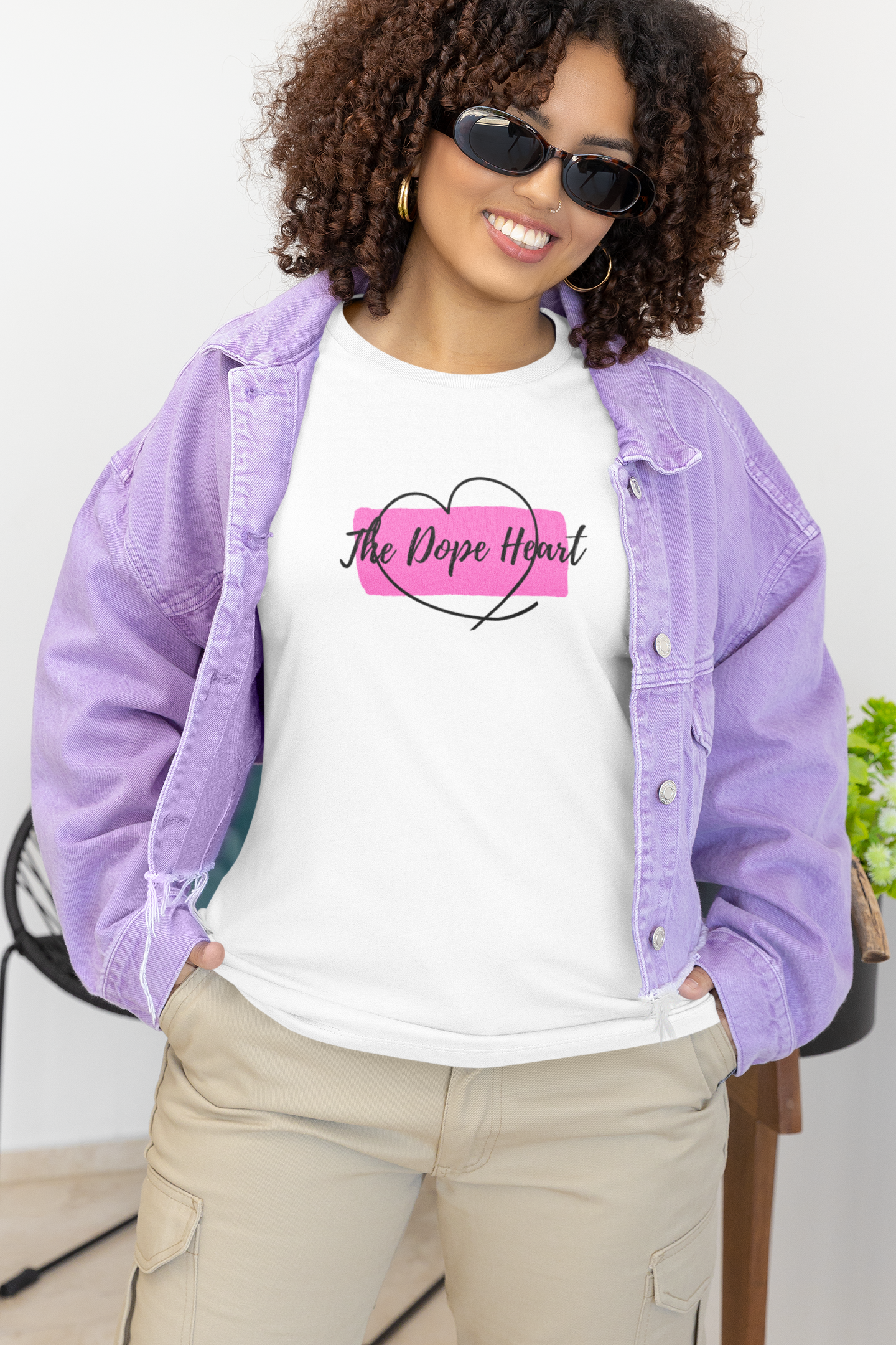 Women's Premium Tee -The Dope Heart Logo