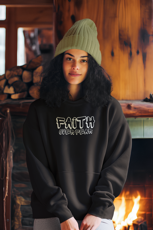 Faith Over Fear Unisex Hoodie